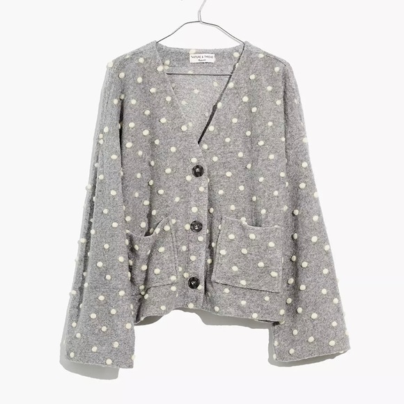 Texture & Thread Boxy Bobble Cardigan - Picture 3 of 7